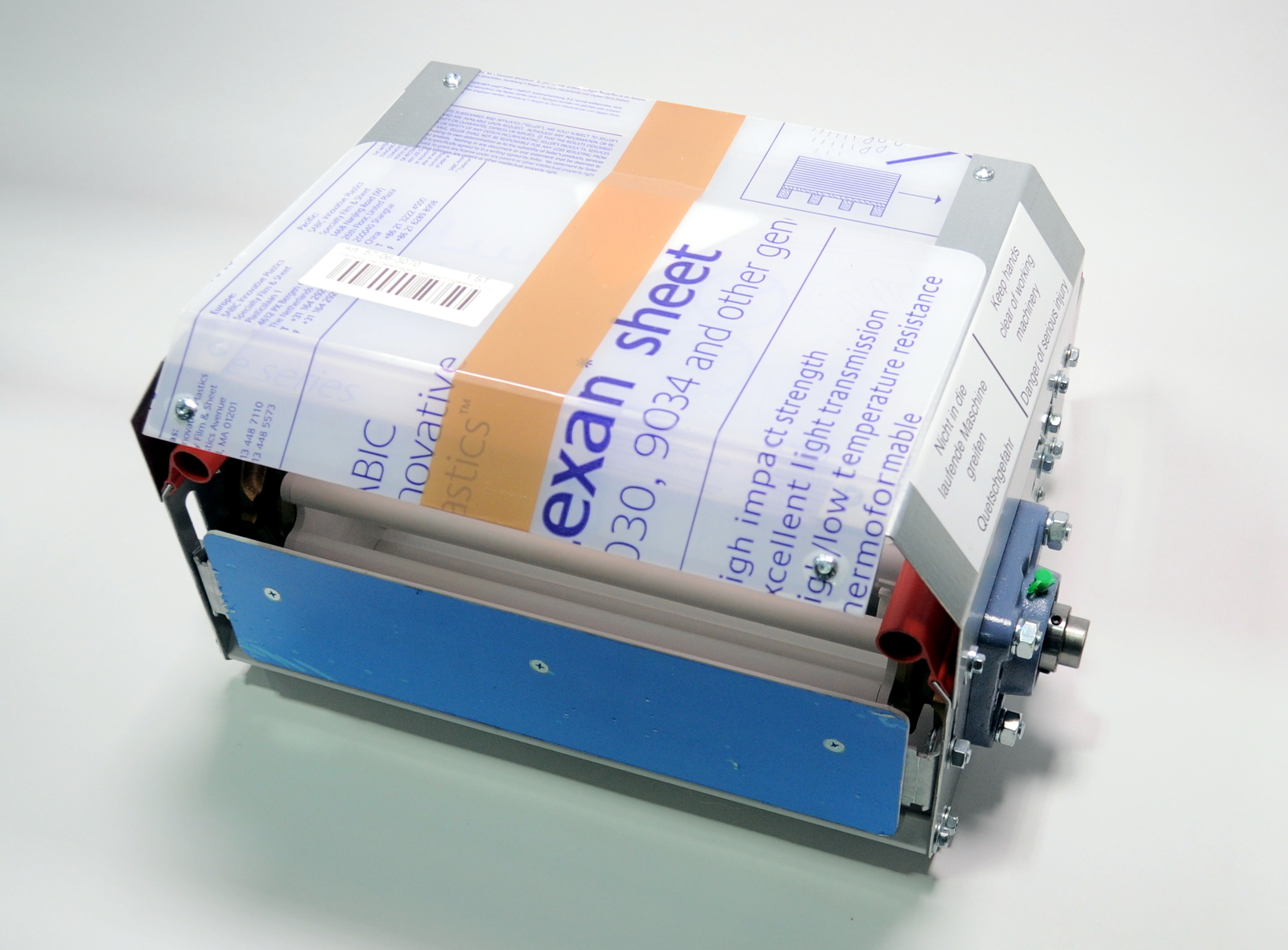 Idler incl flangebear transfer pl. input wheel curv con350